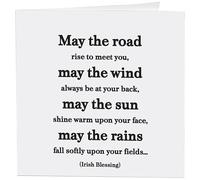 QUOTABLE CARDS Irish Blessing May The Road, 1 EA