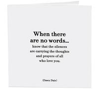 Quotable Cards "When There Are No Words... - Greeting Card 1 EA
