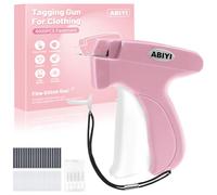 Quotation Stitchy Quick Clothing Fixer Gun, Retail Tagging Gun for Clothing, mini Stitch Gun for Clothes Sewing, Quick Stitch Sewing Gun for Clothes (Pink)