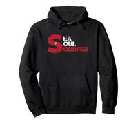 Quote for surfers the sea the soul surf Pullover Hoodie