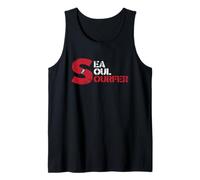 Quote for Surfers The sea The Soul surf Tank Top