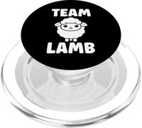 Quote Little Cute Baby Sheep Simple team Lamb PopSockets PopGrip for MagSafe