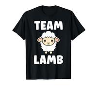 Quote Little Cute Baby Sheep Simple Team Lamb Value Graphic T-Shirt, Men, Black, S