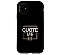 Quote Me Bible Scripture Verse Study Faith Case for iPhone 11