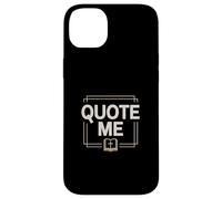 Quote Me Bible Scripture Verse Study Faith Case for iPhone 14 Plus