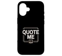 Quote Me Bible Scripture Verse Study Faith Case for iPhone 16