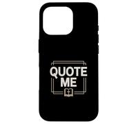 Quote Me Bible Scripture Verse Study Faith Case for iPhone 16 Pro