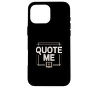 Quote Me Bible Scripture Verse Study Faith Case for iPhone 16 Pro Max