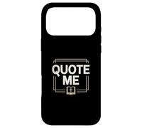 Quote Me Bible Scripture Verse Study Faith Case for iPhone 17 Pro Max