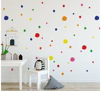 Quote My Wall Colourful Polka Dot Wall Decals