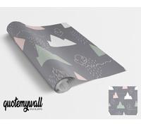 Quote My Wall Quotemywall Hand Drawn Mountains Scandinavian Vinyl Wrap For Furniture & Kitchen Worktops