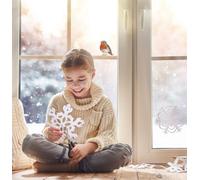 Quote My Wall Small Robin Christmas Window Decal Sticker Children's Kids Window Decals Decorations