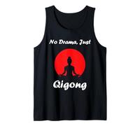 Quote Sport Minimalist Relaxation qi gong Simple Qigong Tank Top