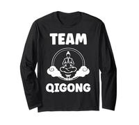 Quote Sport Minimalist Relaxation qi gong Simple Team Qigong Long Sleeve T-Shirt