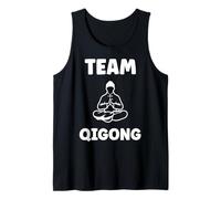 Quote Sport Minimalist Relaxation qi gong Simple Team Qigong Tank Top
