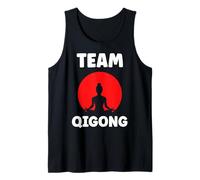 Quote Sport Minimalist Relaxation qi gong Simple Team Qigong Tank Top