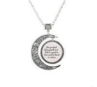 Quote The Greatest Thing You'll Ever Learn is just to Love and be Loved in Return. Pendant Necklace Inspiration Jewelry