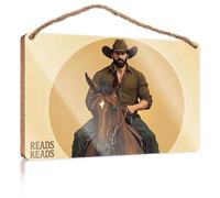 Quote Wood Plaque Riding Into The Sunset: A Western Adventure Wooded Sign Pool Decor House Decor Clearance(15X28CM)
