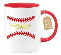 quotedazur Café-Croissant - Baseball Custom Coffee Mug - The Sandlot - Modern Humorous Baseball Gift