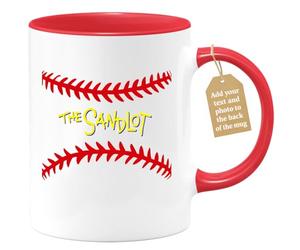 quotedazur Café-Croissant - Baseball Custom Coffee Mug - The Sandlot - Modern Humorous Baseball Gift