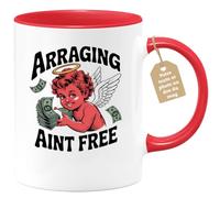 quotedazur Café-Croissant - Funny Mug Arraging Aint Free