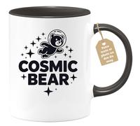 quotedazur Café-Croissant - Funny Mug Cosmic Bear