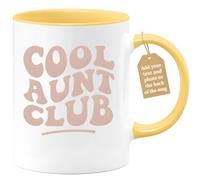 quotedazur Café-Croissant - Mom Custom Coffee Mug - You are A Really, Really Great Mom. The Best, Modern Humorous Mother Daughter Gift