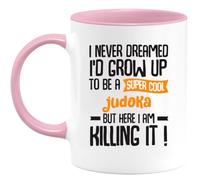 quotedazur - Mug for Cool Judoka - The Perfect Sportsman Gift Judo Lovers - Personalized Men - Original Birthday, Christmas, Thank You, Sports