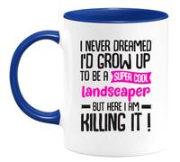 quotedazur - Mug for Cool Landscaper - The Perfect Retirement Gift A - Company Leaving - Original Birthday, Christmas, Thank You, Job