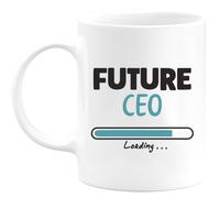 quotedazur - Mug Future CEO - Gift for - New Job - Promotion - Congratulations - Perfect Cup Christmas Birthday