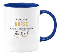 quotedazur - Mug Future Nurse and Already The Best - Funny Healthcare Present for Nursing Students, Graduates, Birthdays, Appreciation Events