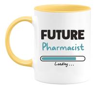 quotedazur - Mug Future Pharmacist - Gift for Future Pharmacist - New Job - Promotion - Congratulations - Perfect Cup for Christmas Birthday Future Pharmacist