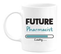 quotedazur - Mug Future Pharmacist - Gift for Future Pharmacist - New Job - Promotion - Congratulations - Perfect Cup for Christmas Birthday Future Pharmacist