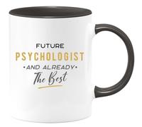 quotedazur - Mug Future Psychologist and Already The Best - Unique Gift for Aspiring Psychologists, Graduations, Birthdays, and New Careers