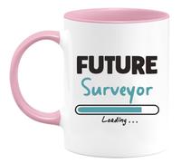 quotedazur - Mug Future Surveyor - Gift for Future Surveyor - New Job - Promotion - Congratulations - Perfect Cup for Christmas Birthday Future Surveyor