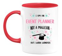 quotedazur - Mug I'm an Event Planner, Not A Magician, But I Work Wonders - Awesome Gift for Event Planners, Birthdays, Christmas, Office Humor