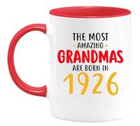 quotedazur - Mug The Most Amazing Grandmas are Born in 1926 - Birthday, Mother's Day, Family Reunion, Present for Grandma