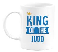 quotedazur - Personalized Custom Coffee Mug King of Judo - Personalized A Judoka - Enthusiast's Gift Birthday Christmas Congratulations Or Gratitude - Men