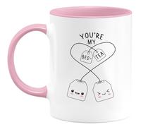 quotedazur - Personalized Custom Coffee Mug You're My Bestea - Cup Best Friend Loves Tea - Lover's Gift - Time - Birthday Christmas - Present - Woman/Man