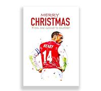 Quoteszy Greeting Card | Arsenal Christmas Card | Thierry Henry