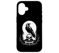 Quoth The Raven Nevermore by Edgar Allan Poe Gothic Crow Case for iPhone 16
