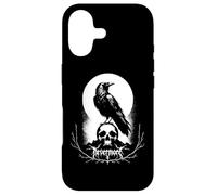Quoth The Raven Nevermore by Edgar Allan Poe Gothic Crow Case for iPhone 17