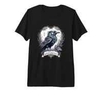 Quoth The Raven Nevermore by Edgar Allan Poe Premium T-Shirt