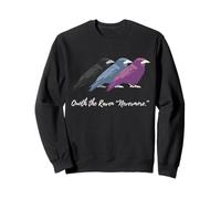 Quoth The Raven Nevermore | Edgar Allen Poe Quote T-Shirt Sweatshirt