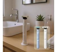 Quoti3D Vertical Razor Stand Compatible with Philips OneBlade Intimate and Philips OneBlade 1st Shave - Space Saving, Stable Storage in Bathroom