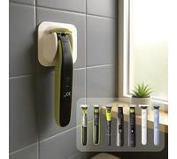 Quoti3d Wall Mount for Shaver - Compatible with Philips OneBlade QP2520 QP2530 QP2620 QP2724 QP2830 - Self-Adhesive No-Drill Mount - Space-Saving Bathroom Holder