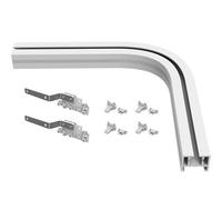 Quoya QL600/AT5810 Smart Electric Track- Aluminium 90-degree bend set (1x 90-degree bend with accessories) (DOES NOT WORK WITH QL500 MODEL)