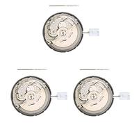 Qupdjxukis 3X NH35 Movement Day Date Set High Accuracy Automatic Mechanical Watch Wrist with Movement Watch Steel Stem