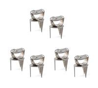 Qupdjxukis 6X Pottery Glaze Tools Fingertip Dip Glaze Clip Stainless Steel Glaze Clip DIY Tea Cup Ceramic Coloring and Glazing Tool