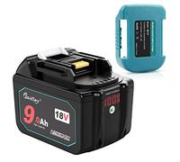 QUPERR 9.0Ah Replacement for Makita 18V Battery LXT with LED Indicator